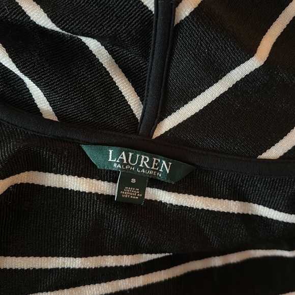 Ralph Lauren white black stripped Cardigan size S - Picture 6 of 7